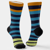 Chaussette Stripe Socks for Dad Crew Socks (Angulaire)