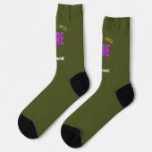 CHAUSSETTE STYLISH MODERNE ARMÉE VERT VÉRIFIÉ MARQUE (Gauche)