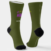 CHAUSSETTE STYLISH MODERNE ARMÉE VERT VÉRIFIÉ MARQUE (Angulaire)