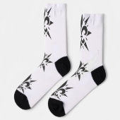 Chaussette "Stylized Fleur-de-lis" Crew Socks (Gauche)