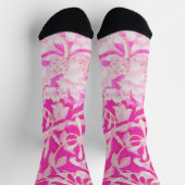 Chaussette Sucette de miel rose (Haut)