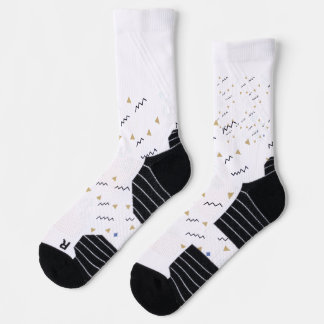 Chaussette Sukiti Budh Motif d'Art Ancien Minimaliste Équipag