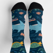 Chaussette Summer Animals Crew Socks Gift (Haut)