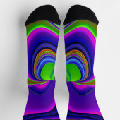 Chaussette Summerrainbow, Rainbowart 3D Abstrait (Haut)
