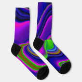 Chaussette Summerrainbow, Rainbowart 3D Abstrait (Droite)
