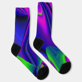 Chaussette Summerrainbow, Rainbowart 3D Abstrait (Droite)