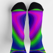Chaussette Summerrainbow, Rainbowart 3D Abstrait (Haut)