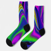 Chaussette Summerrainbow, Rainbowart 3D Abstrait (Gauche)