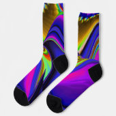 Chaussette Summerrainbow, Rainbowart 3D Abstrait (Gauche)