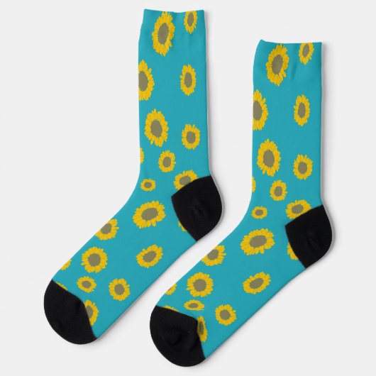 Chaussette Sunflower Pattern Socks (Gauche)