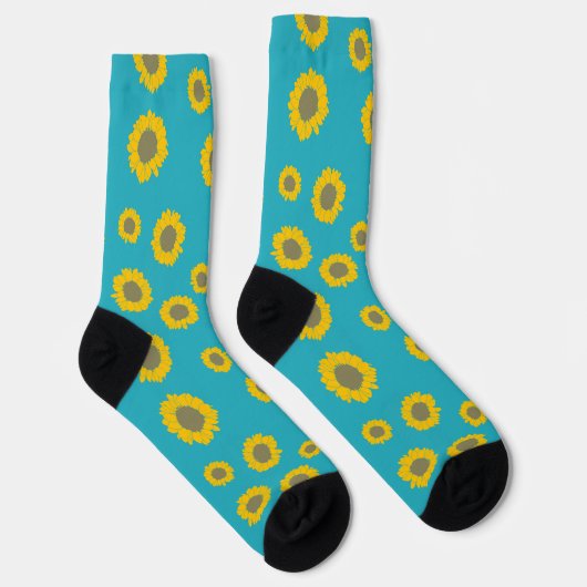 Chaussette Sunflower Pattern Socks (Droite)
