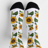 Chaussette Sunflowers Botanical Greenery (Haut)