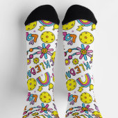 Chaussette Super blanc, années 90, pour cool pickleballer :) (Haut)