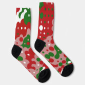 Chaussette Super Funky Mod Retro Chaussettes Motifs de Noël (Droite)