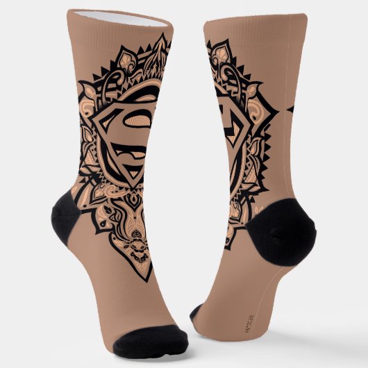 Chaussette Supergirl Mandala Graphic (Angulaire)