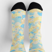 Chaussette Support de téléphone à motif à pois Boho (Haut)
