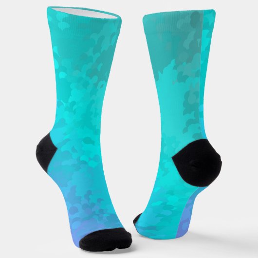 Chaussette Support de téléphone Aqua Ombre (Angulaire)