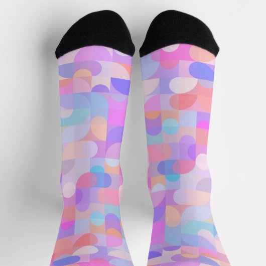 Chaussette Support téléphonique multilingue Motif Boho (Haut)