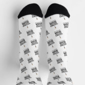 Chaussette Sur mesure Minimaliste Entreprise Personnalisée Ma (Haut)