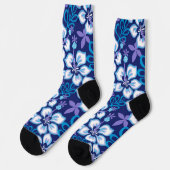 Chaussette Surf JUNGLE (COMBO BLEU) (Gauche)