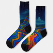 Chaussette Surreal Dream Land (Gauche)