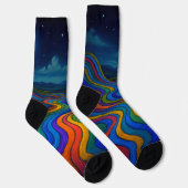 Chaussette Surreal Dream Land (Droite)