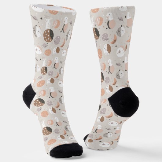 Chaussette Sweat Dream Bunnies Dans Motif spatial (Angulaire)