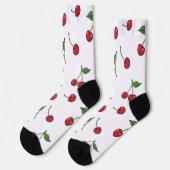 Chaussette Sweet Orchard Cherry Pattern (Gauche)