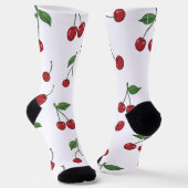 Chaussette Sweet Orchard Cherry Pattern (Angulaire)