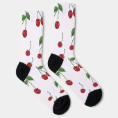 Chaussette Sweet Orchard Cherry Pattern (Droite)