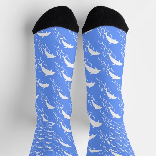 Chaussette Swimming dolphins pattern (Haut)