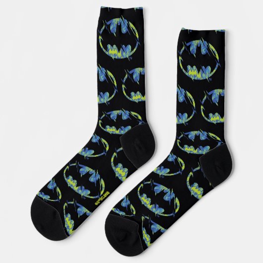 Chaussette Symbole Batman Électrique (Gauche)