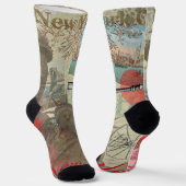 Chaussette Symbole d'Art de New York (Angulaire)