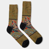 Chaussette Symbole dragon chinois Antique asiatique (Droite)