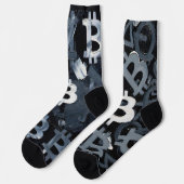 Chaussette Symboles de Bitcoin (Style : A) (Gauche)