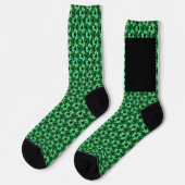 Chaussette Symphonie en vert (Gauche)