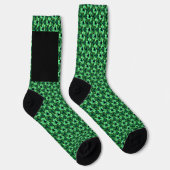 Chaussette Symphonie en vert (Droite)