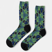 Chaussette Symphonie fractale radiante (Gauche)