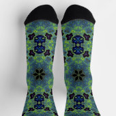 Chaussette Symphonie fractale radiante (Haut)