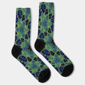 Chaussette Symphonie fractale radiante (Droite)