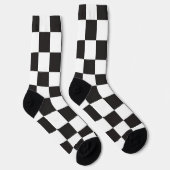 Chaussette Tableau de contrôle moderne et transparent l Noir  (Droite)