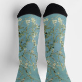 Chaussette Tableau des fleurs d'amandes de Van Gogh (Haut)
