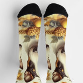 Chaussette Tableau vintage Bull Terrier (Haut)