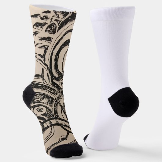 Chaussette Tablier d'impression tout-en-un (Angulaire)