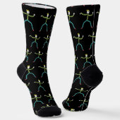 Chaussette Tai Chi Stickman (Angulaire)
