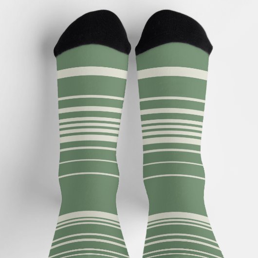 Chaussette Tailles complexes en vert (Haut)