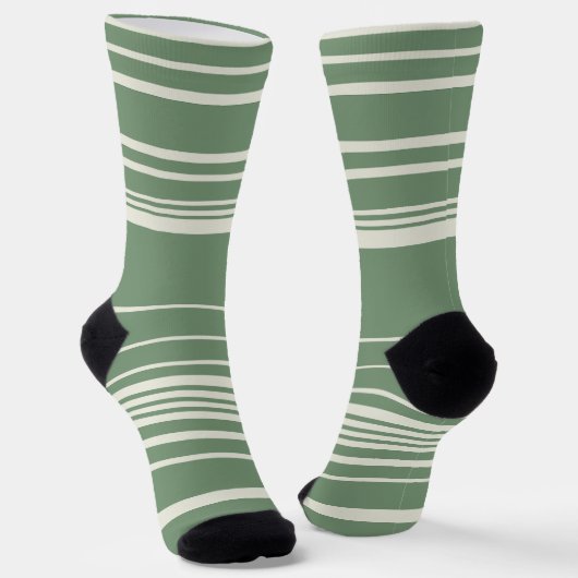 Chaussette Tailles complexes en vert (Angulaire)
