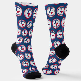 Chaussette Talarico pour le Texas Mignon Élection Bleue