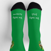 Chaussette Tallage Toe Irlandais Toe-tally Awesome Leprechaun (Haut)