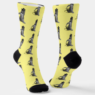 Chaussette Tap Dancing Kitten